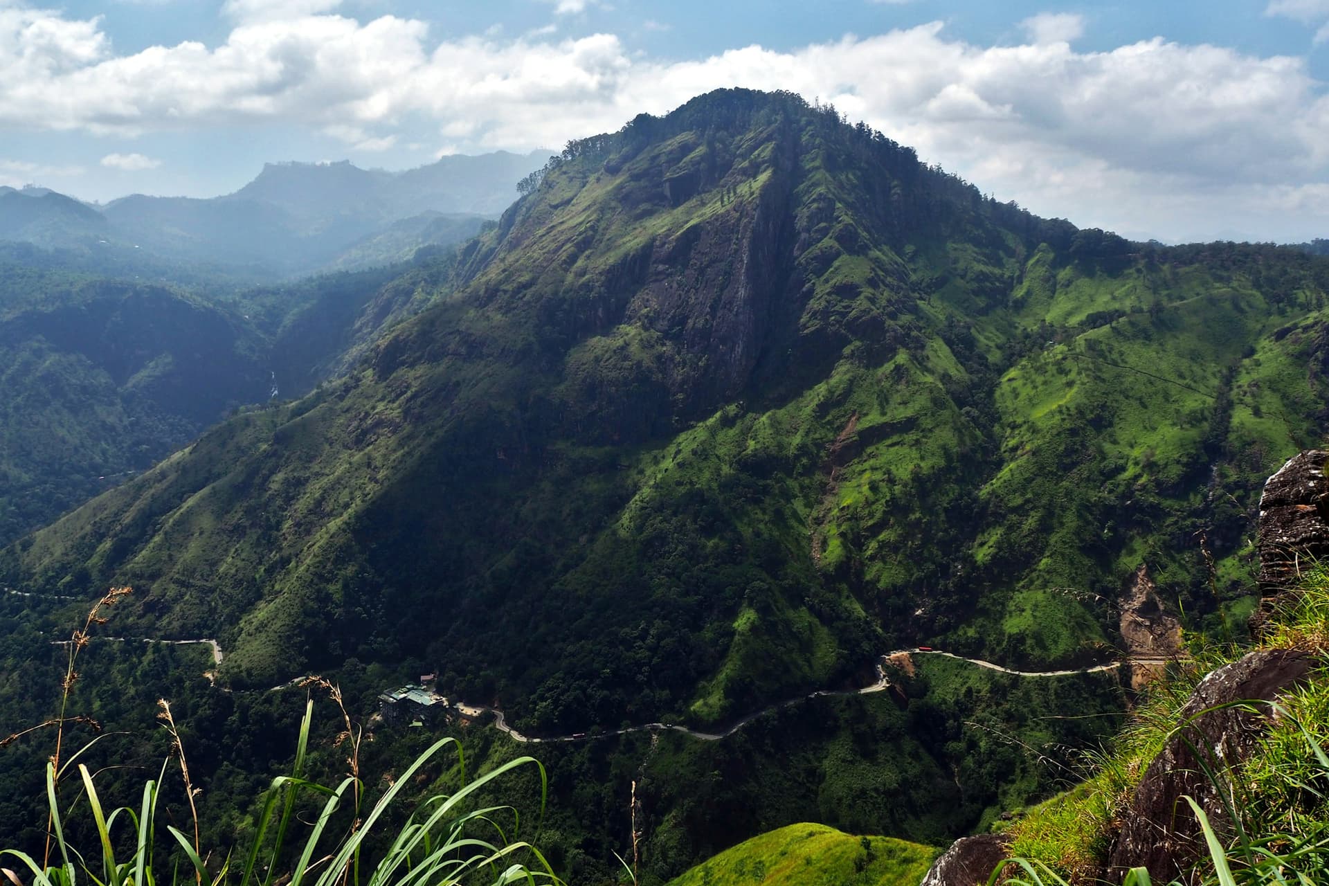 Little Adam's Peak trail, a morning walk from the retreat